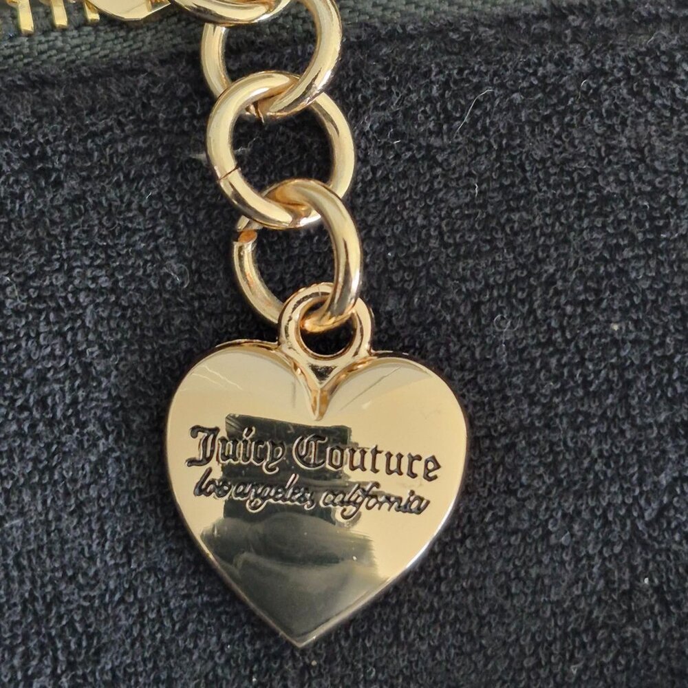 Juicy Couture Black Cream Weekender Duffle Bag NWT - Picture 8 of 8